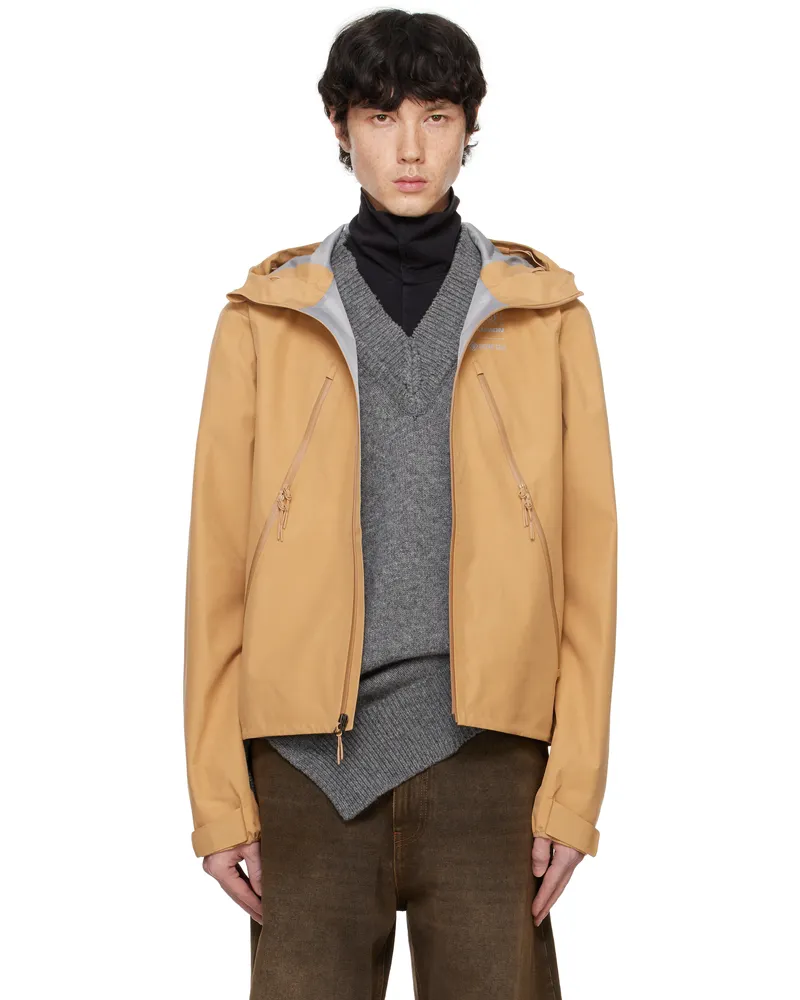Maison Margiela Tan Salomon Edition Windbreaker Jacket 128