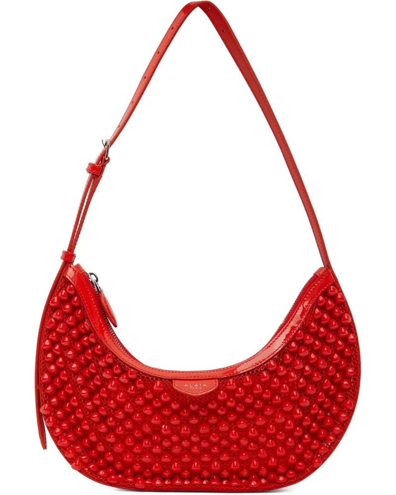 Alaïa Orange One Piece Demi Lune Bag 319