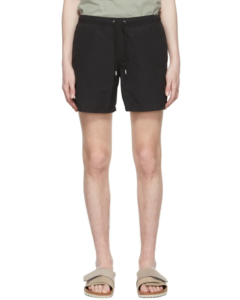 ASPESI Black Polyester Swim Shorts 85241