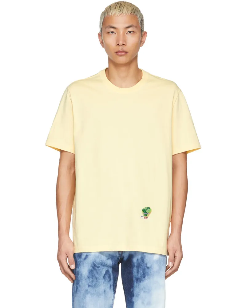 Doublet Yellow Vegetable Dyed Lettuce T-Shirt Lettuce