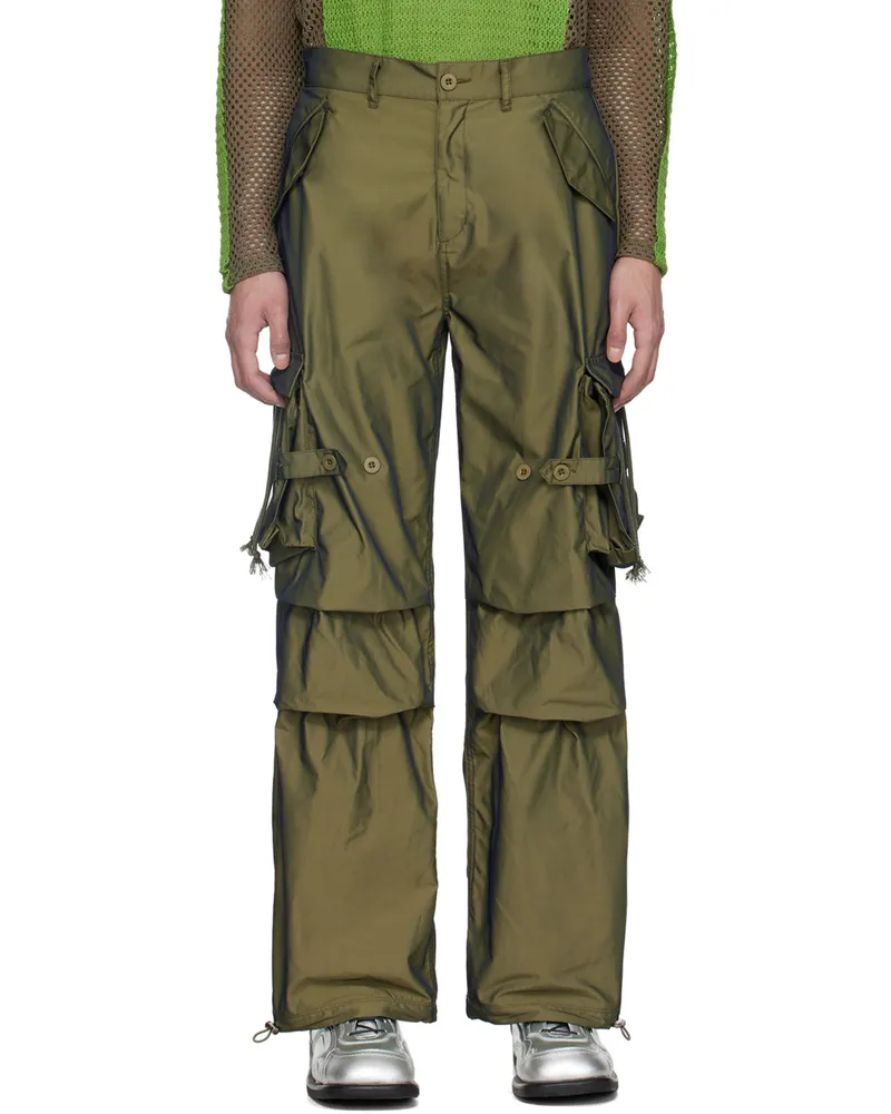 Andersson Bell Khaki Loe Fatani Cargo Pants Khaki