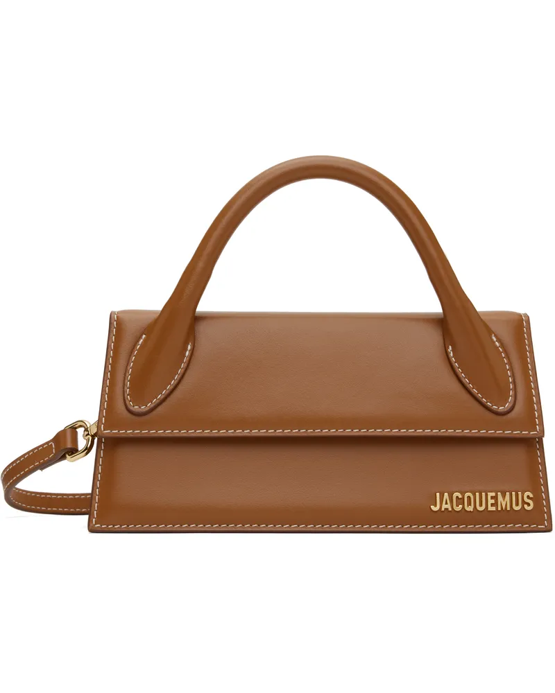 Jacquemus Brown 'The long Chiquito' Bag 811