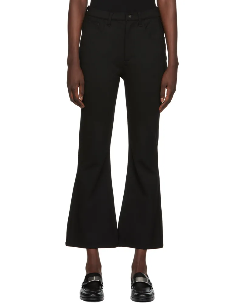 Rag & Bone Black Cora Trousers Black