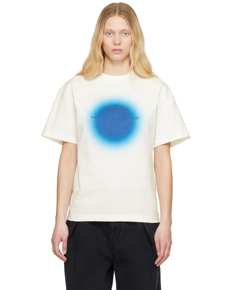 Adererror Off-White Eternity Product. 46 T-shirt Off