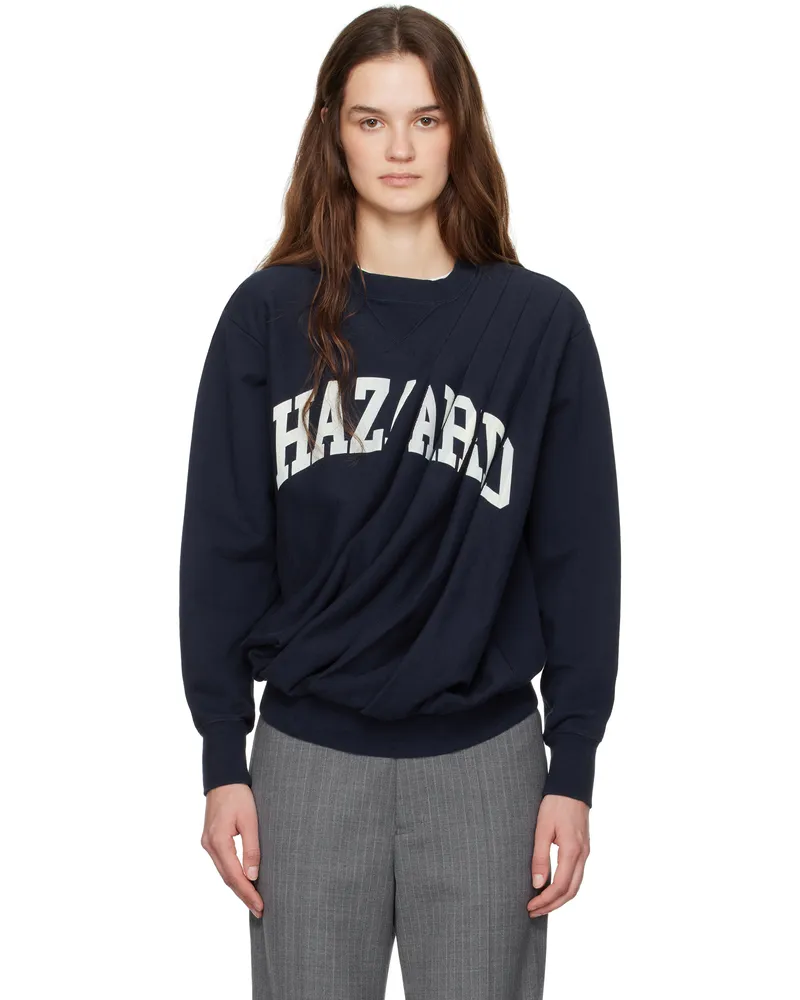 Undercover Navy 'Hazard' Sweatshirt Navy