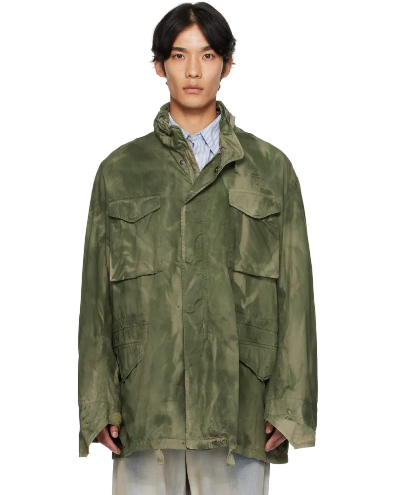 Vivienne Westwood Khaki Hilda Jesser Jacket Ss25-m404