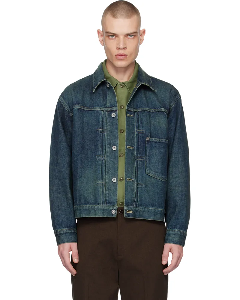 Neighborhood Indigo Type-1 Washed Denim Jacket Indigo