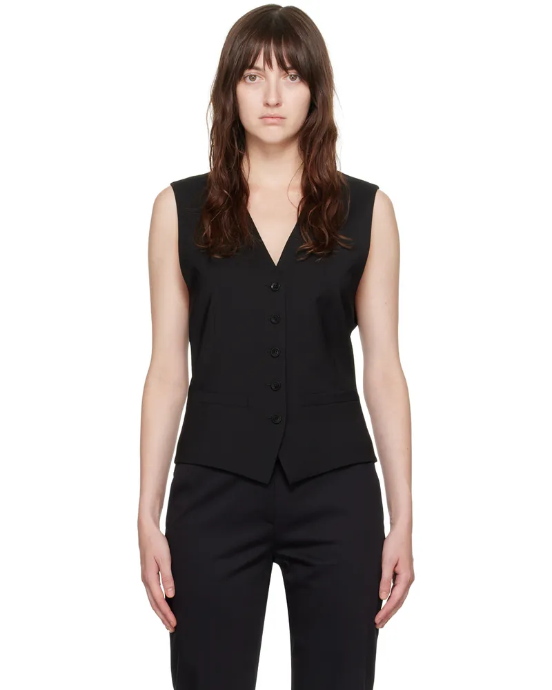 Max Mara Black Zuai Vest 004