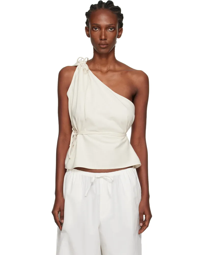 Baserange Off-White View Top Undyed