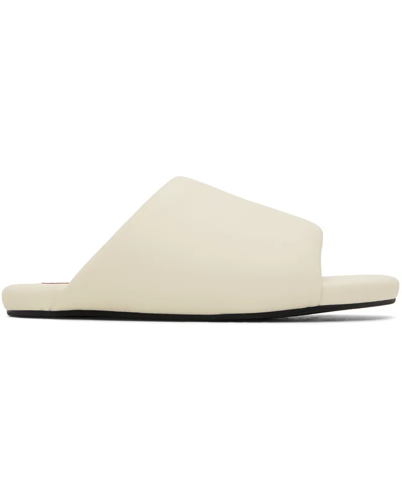 Simon Miller Off-White Bubble Sandals Macadamia