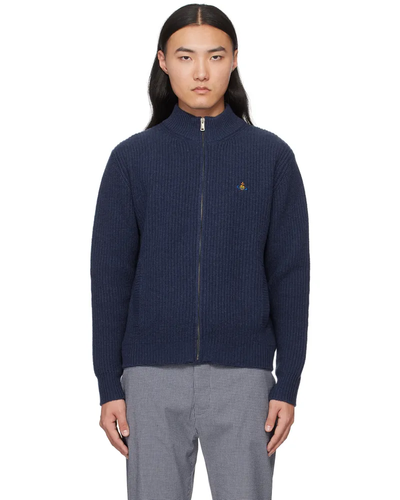 Vivienne Westwood Blue Fisherman Sweater Ss24-k409