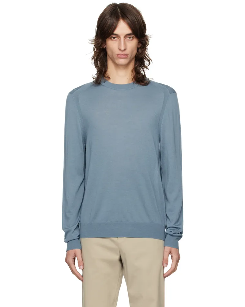 Paul Smith Blue Crewneck Sweater 42