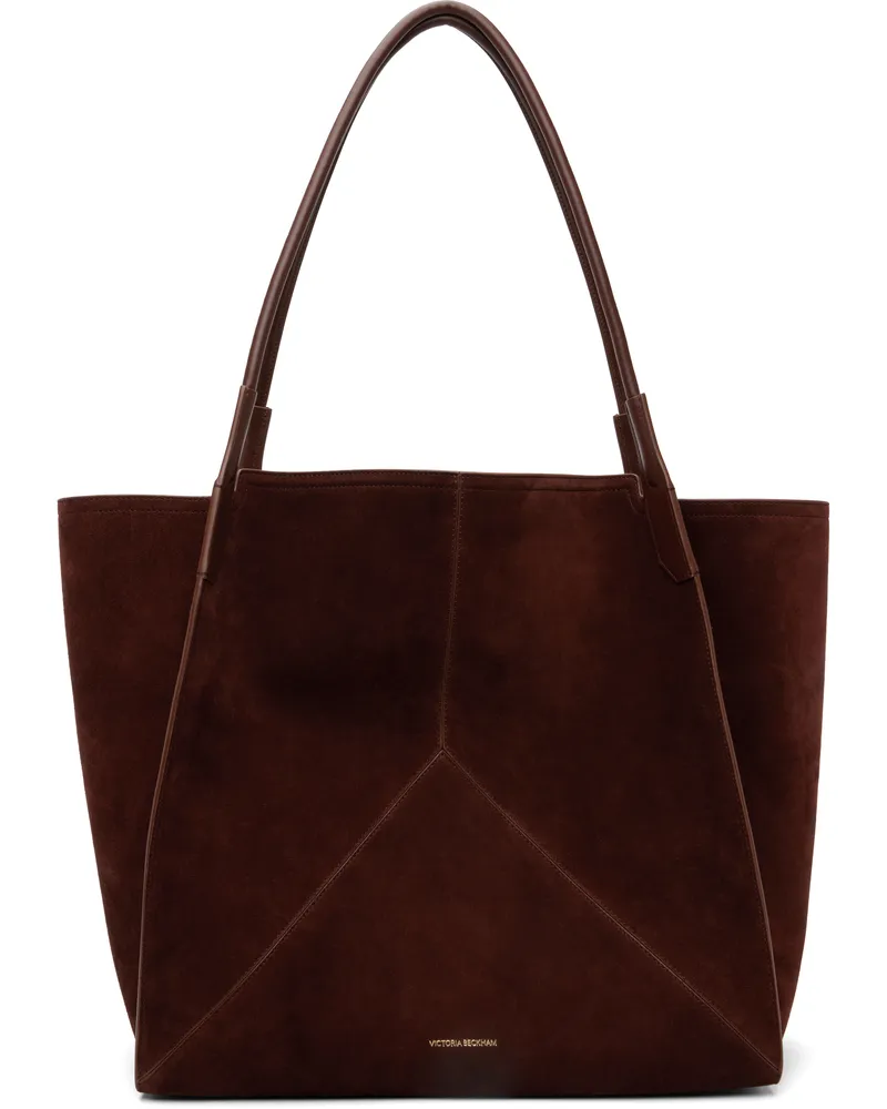 Victoria Beckham Brown Victoria Tote Dark