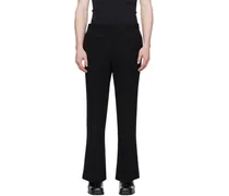 Black Groove Trousers
