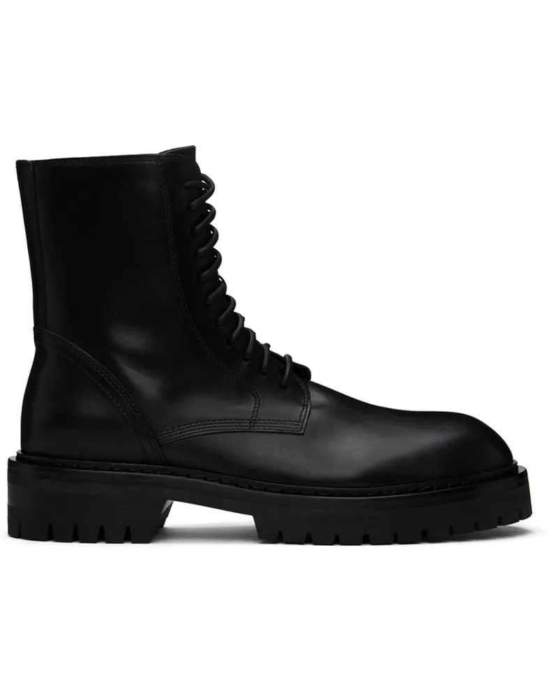 Ann Demeulemeester Black Alec Ankle Boots Black
