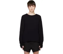 Black Round Neck Sweater