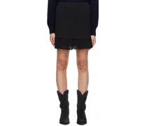 Black Dorela Miniskirt