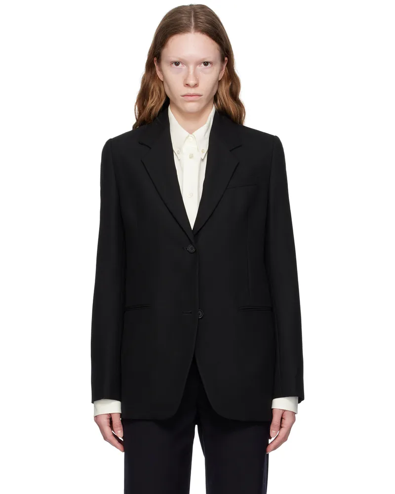 Totême Black Tailored Blazer 200