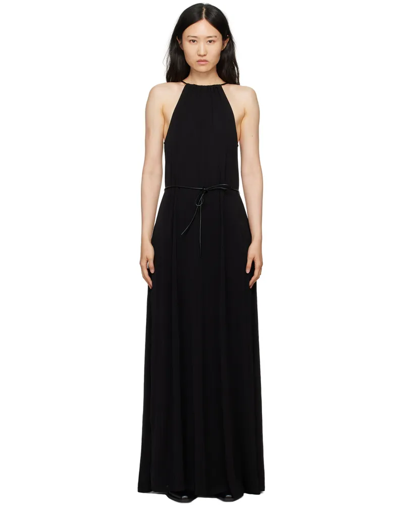 Proenza Schouler Black Proenza Schouler White Label Lenny Maxi Dress 001