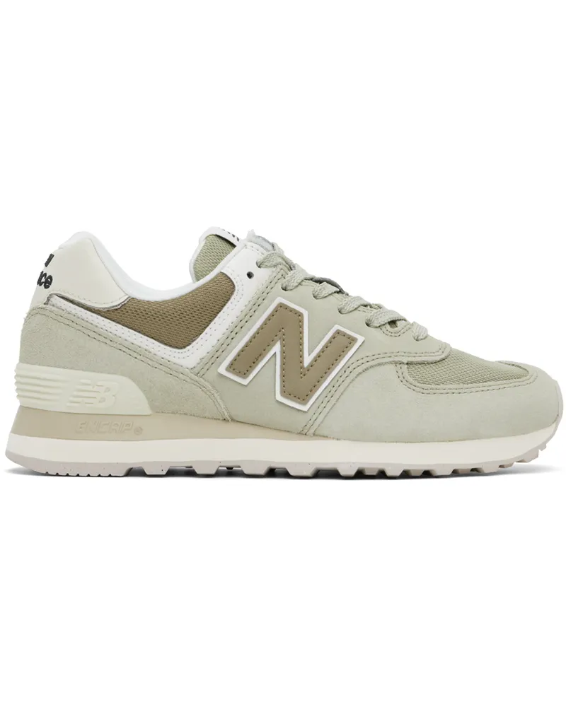 New Balance Green 574 Sneakers Olivine