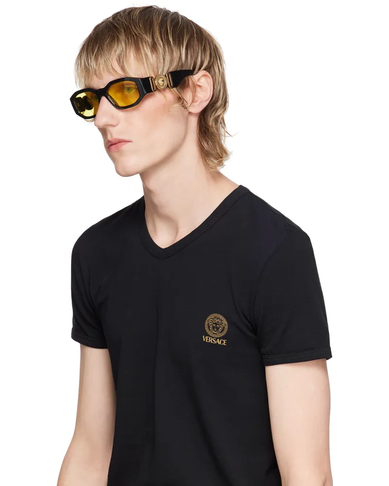 Black medusa biggie sunglasses online