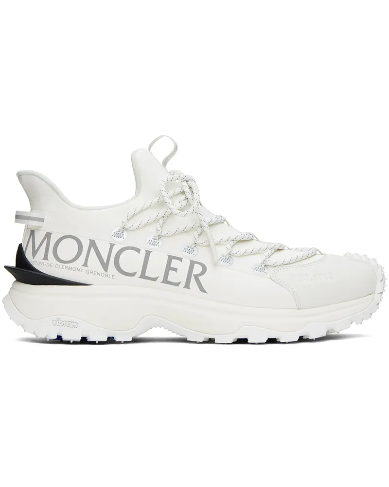 Moncler White Trailgrip Lite2 Sneakers Brilliant