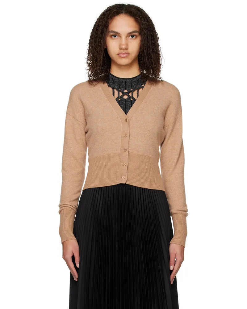 Joseph Tan Y-Neck Cardigan 0181