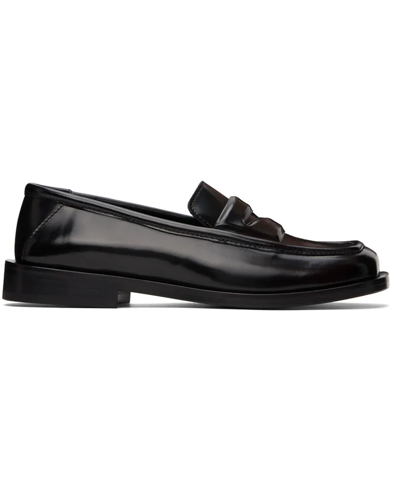 ATTICO Black Amanda Loafers 100