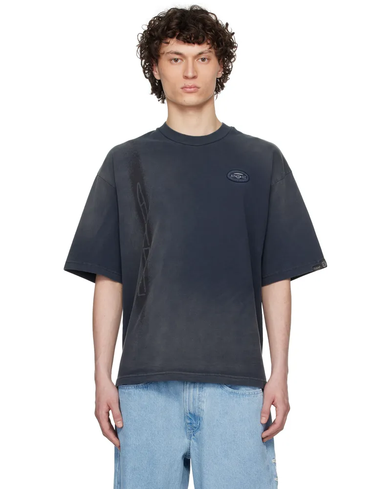 AAPE by A Bathing Ape Black Fancy Main T-shirt Bkl