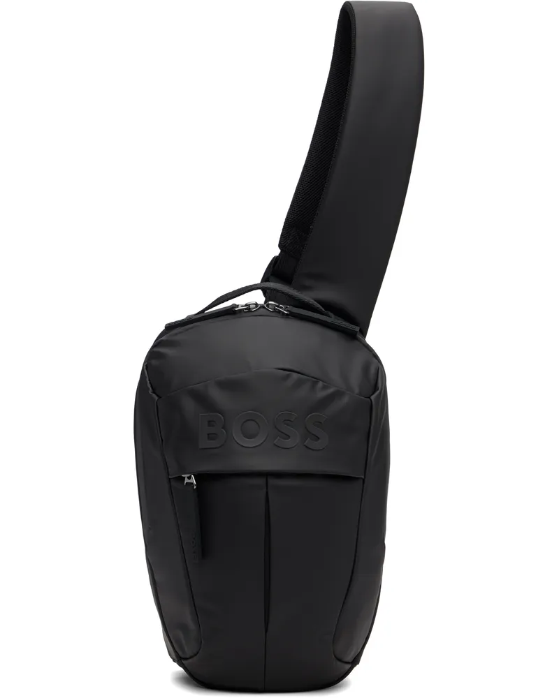 HUGO BOSS Black Sling Backpack 001-black