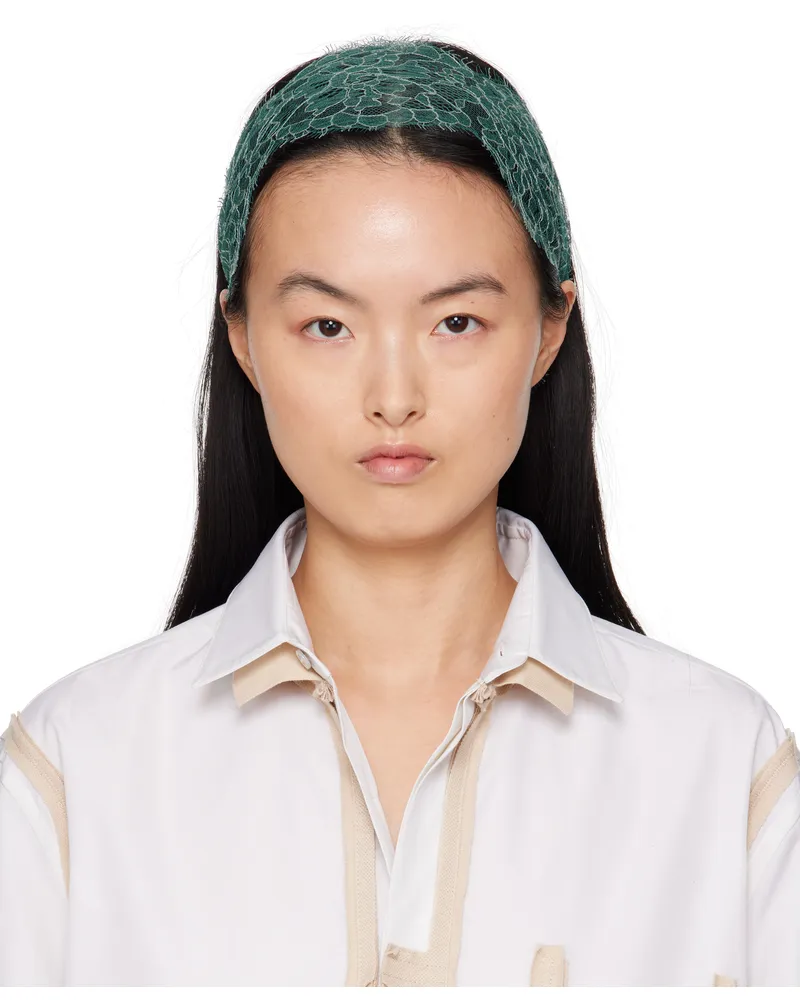 Undercover Blue Lace Headband Blue
