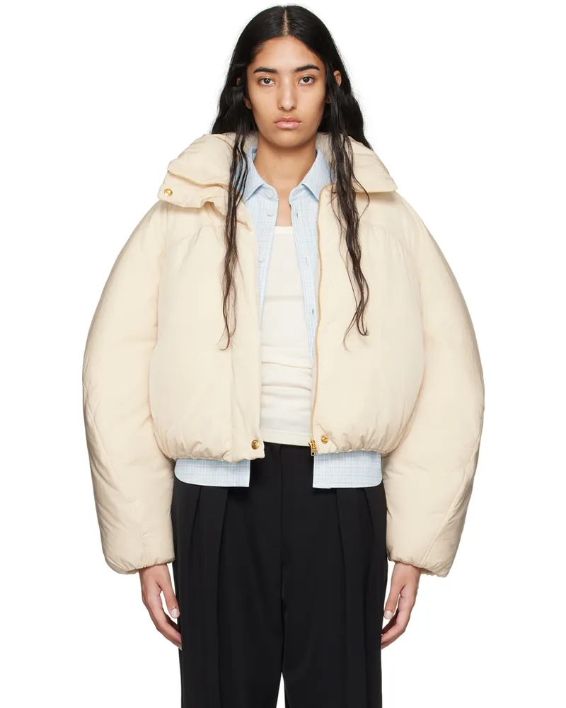 Jacquemus Off-White La Casa 'La doudoune courte Caraco' Jacket 110
