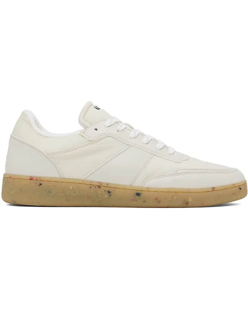 A.P.C. Beige Plain Sneakers Baa