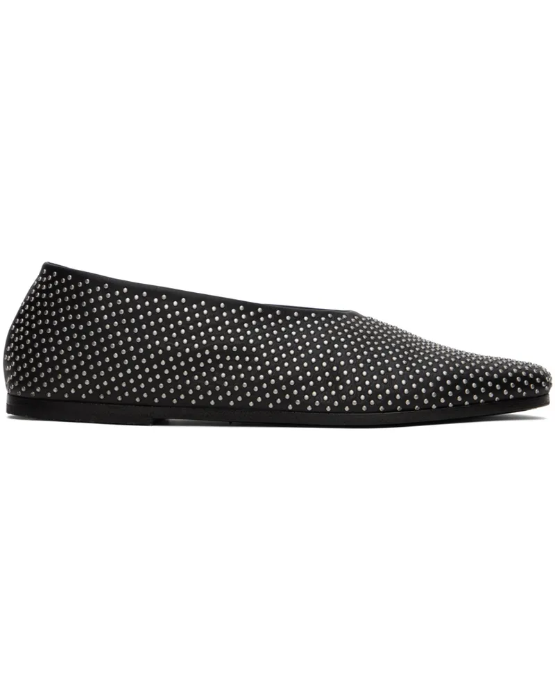 Marsèll Black Coltellaccio Borchie Ballerina Flats 666