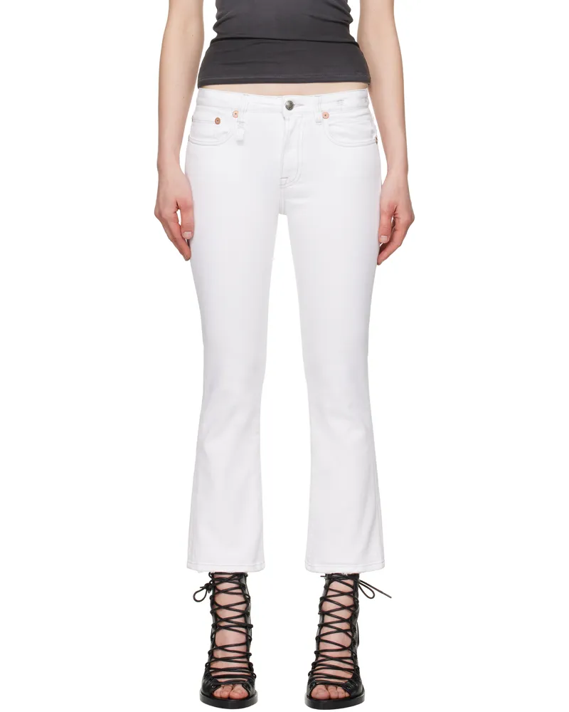 R13 White Kick Fit Jeans Bale