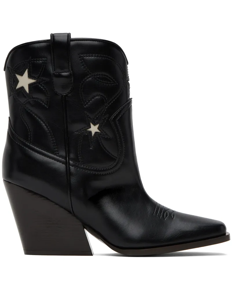 Stella McCartney Black Cloudy Alter Mat Boots 1041