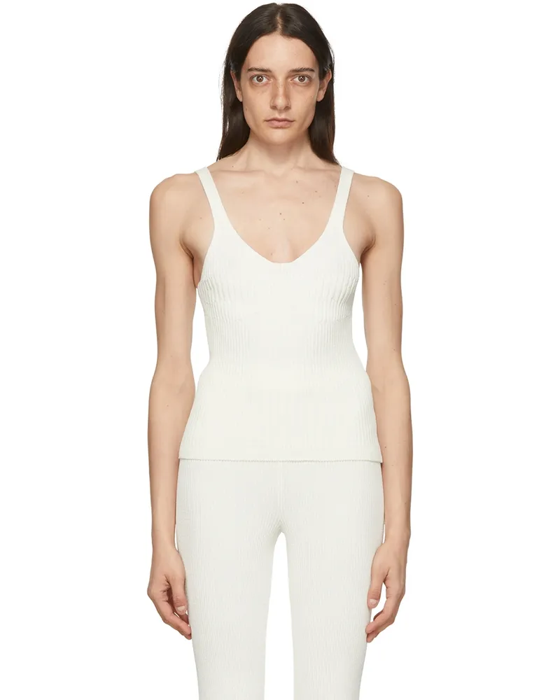 AERON Off-White Kinez Tank Top Off
