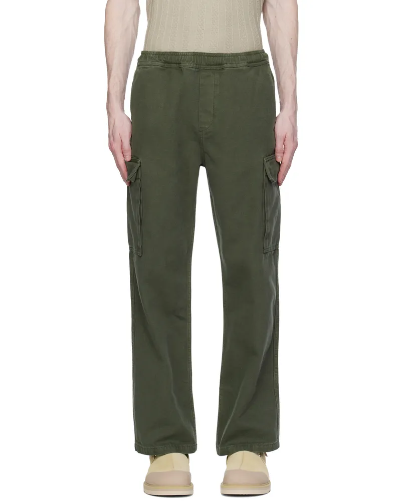 Samsøe & Samsøe Green Samagnus Cargo Pants Climbing