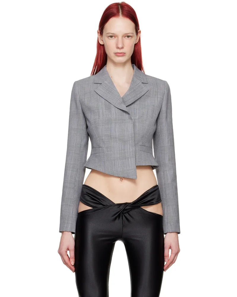 COPERNI Gray Cropped Blazer 601b