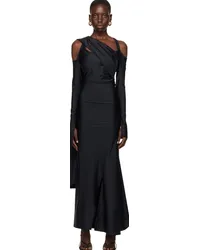 SRVC Black Siren Maxi Dress Black