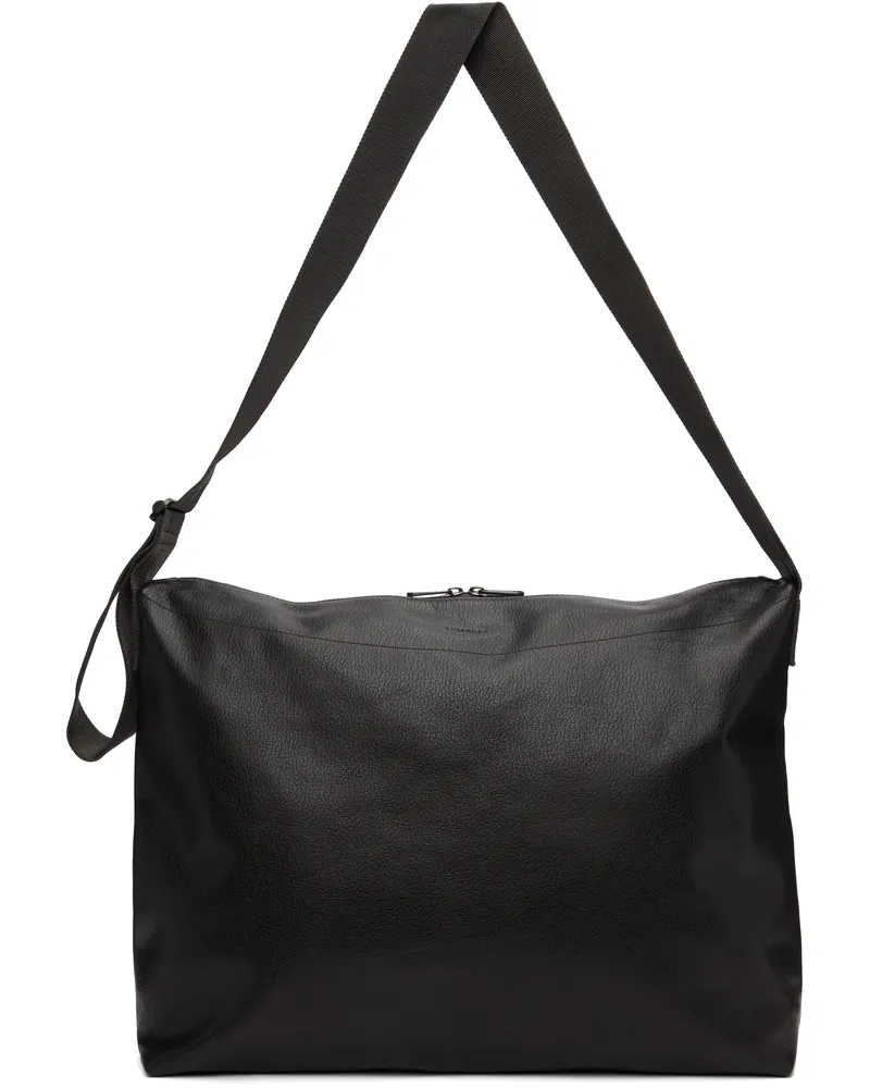 Christophe Lemaire Brown Large Folio Bag Br490