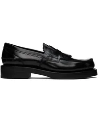 Our Legacy Black Leather Loafers Black