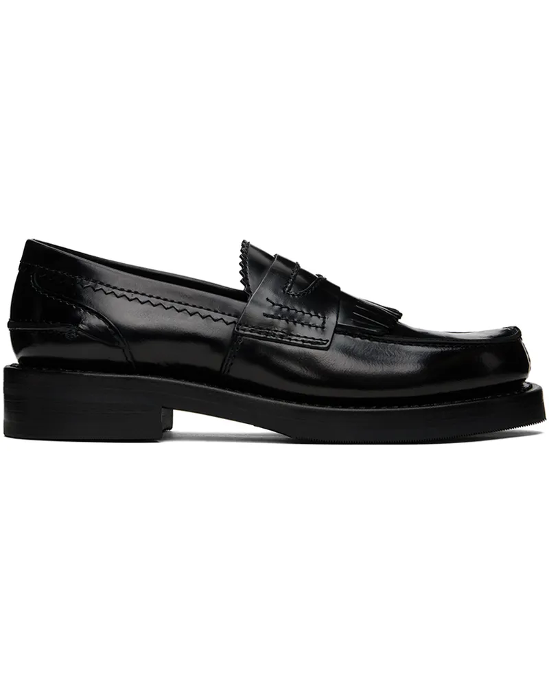 Our Legacy Black Leather Loafers Black