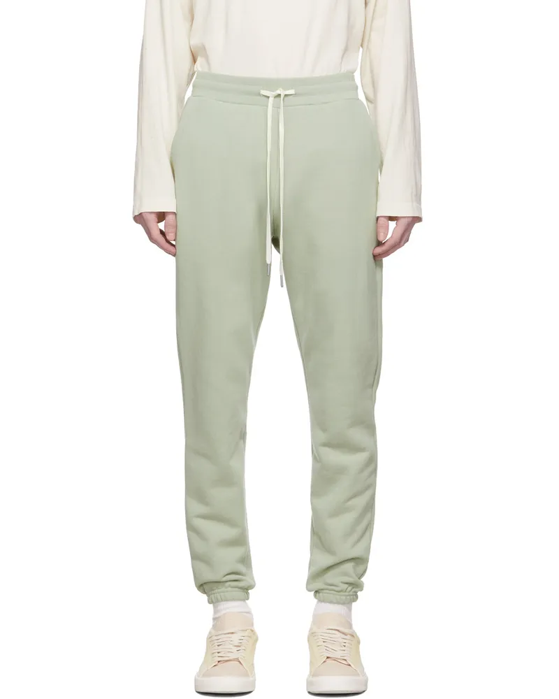 John Elliott + Co Green LA Lounge Pants Eucalyptus