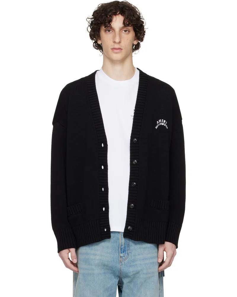 Amiri Black 'AMIRI Hollywood' Cardigan Black