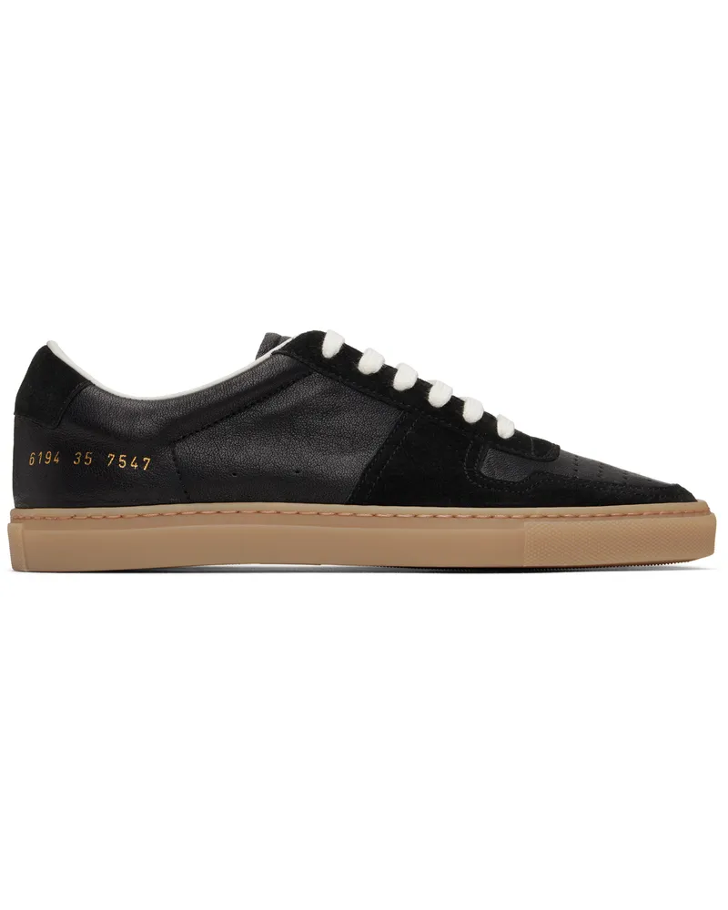 Common Projects Black BBall Duo Slim Sneakers 7547