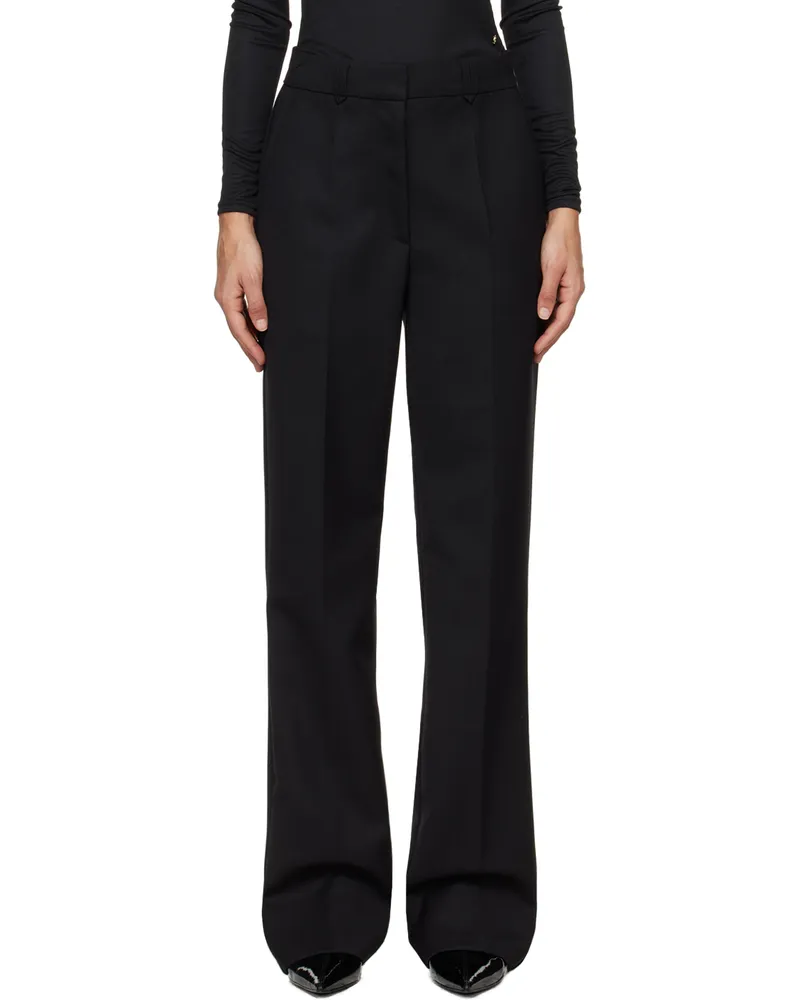 Anine Bing Black Drew Trousers Black