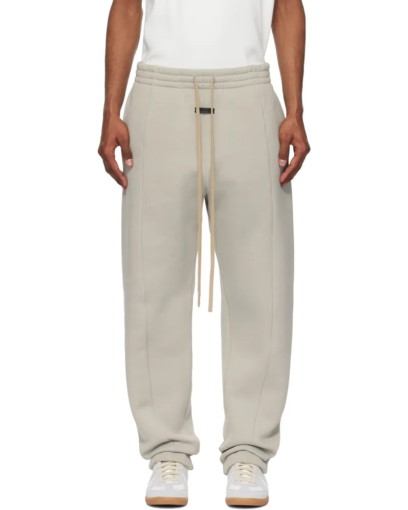 Fear of God Gray Drawstring Sweatpants Dove