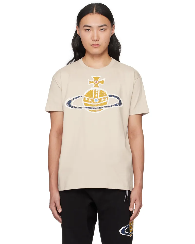 Vivienne Westwood Beige Time Machine T-Shirt Ss24-p405