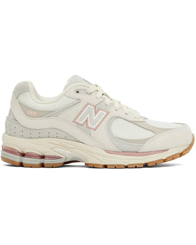 New Balance White & Pink 2002 Sneakers Sea